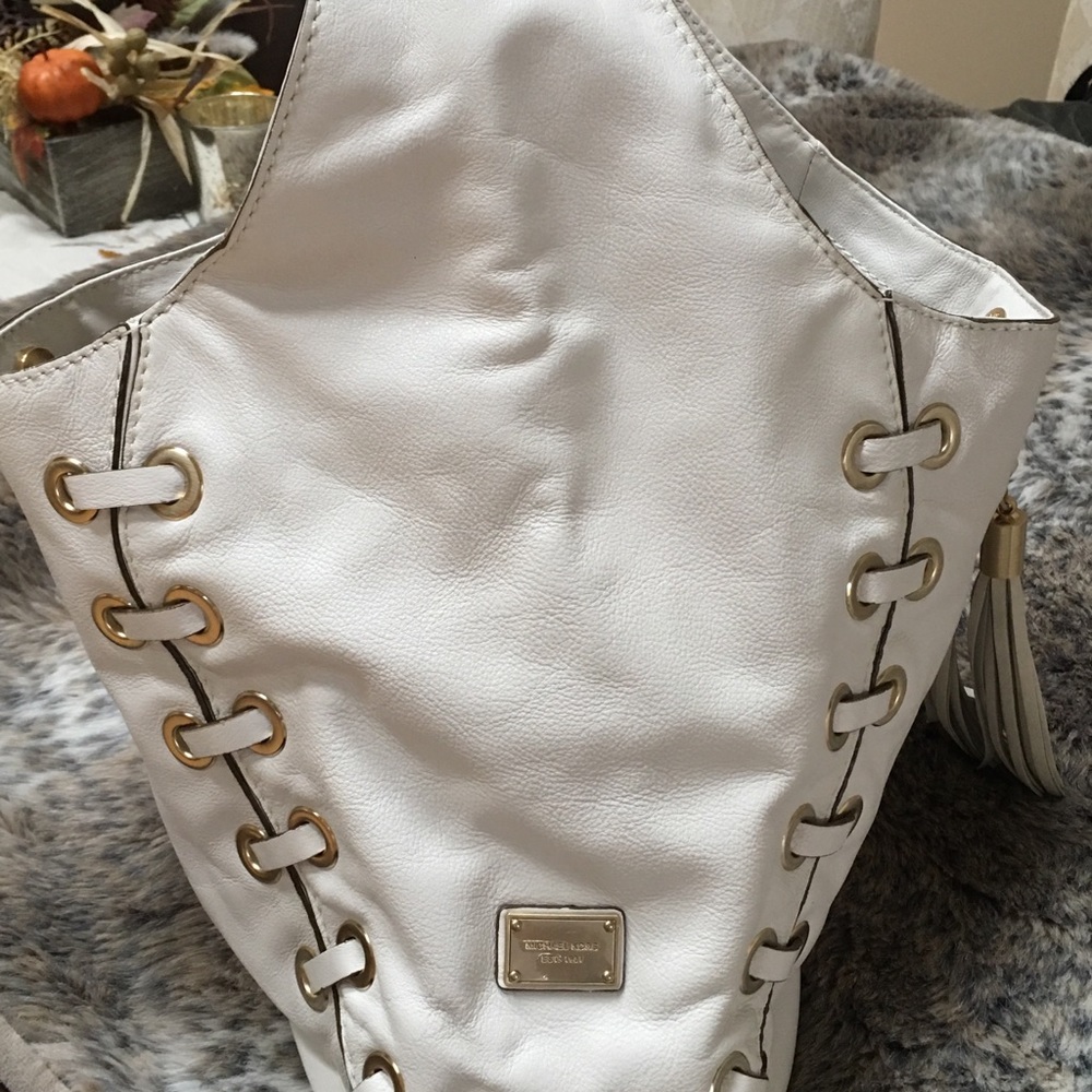 Michael Kors Leather Hobo Bag